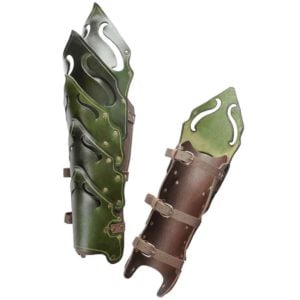 Woodland Leather Greaves