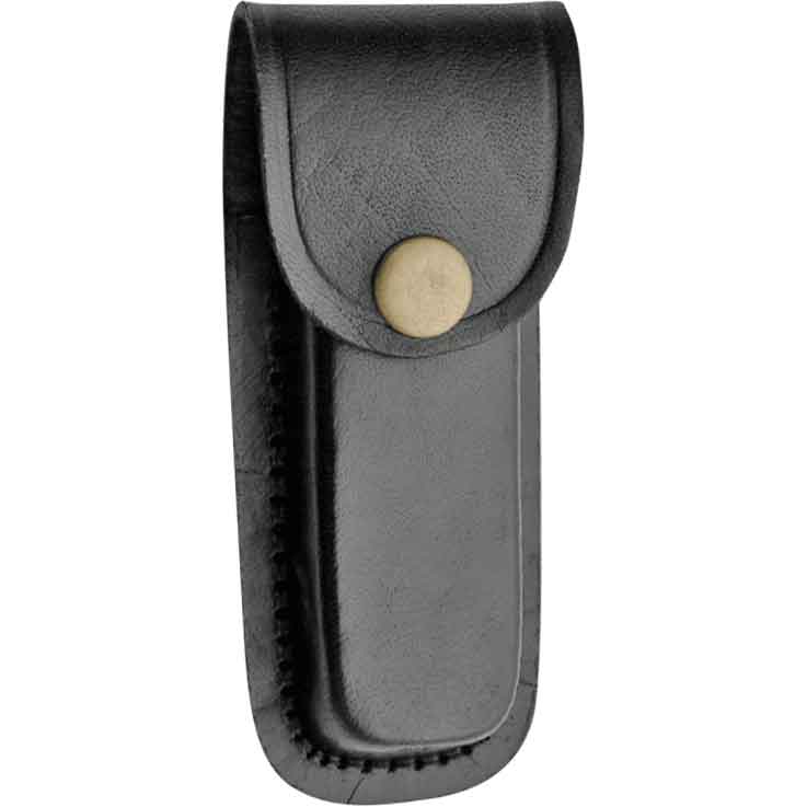 Sheath --- Leather - Black - (4 inch blades)