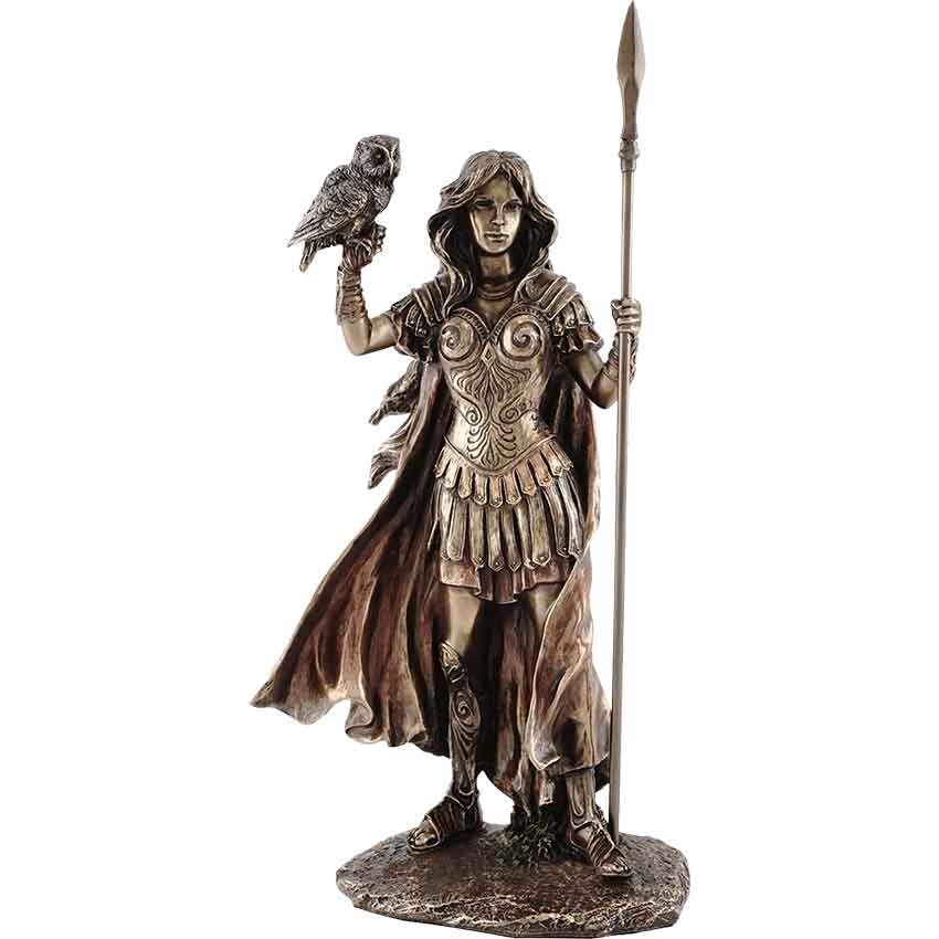 Athena Statues and Figures Medieval Collectibles