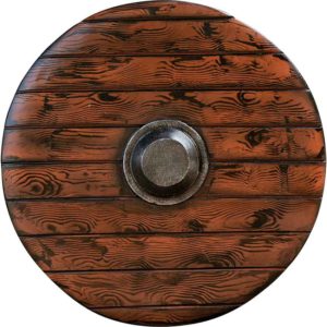 Drang Round LARP Shield - Wood