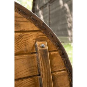 Thegn LARP Shield - Blue/White -70 cm
