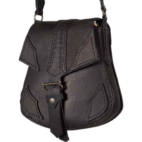 Calvert Leather Shoulder Bag - MY100842 - Medieval Collectibles
