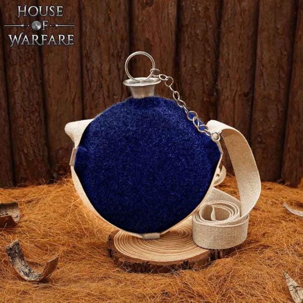 Blue Civil War Canteen