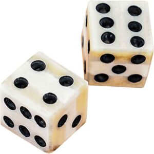 Bone Dice - Set of Two