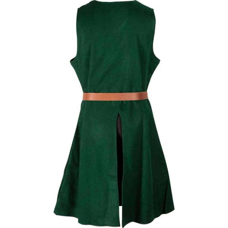 Knightly Wool Tabard - Green