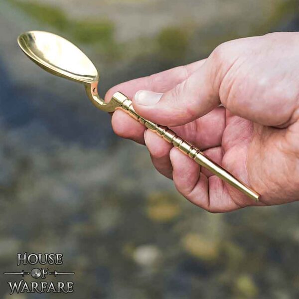 Roman Brass Spoon