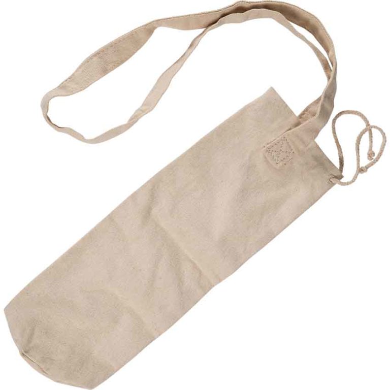 Canvas Bottle Bag - Ecru