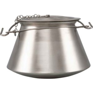 Medieval Cooking Pot - Stainless Steel