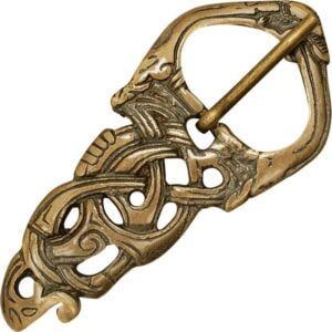 Brass Viking Belt Buckle