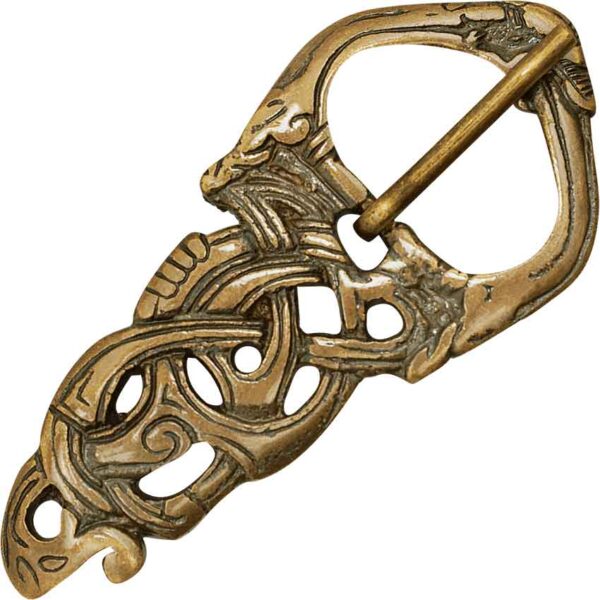 Brass Viking Belt Buckle