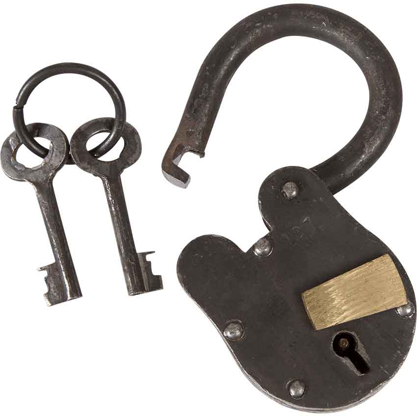 Medieval Lock with Keys HW701156 Medieval Collectibles