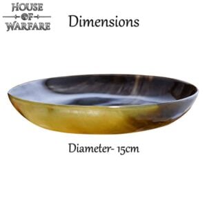 Medieval Horn Feasting Plate