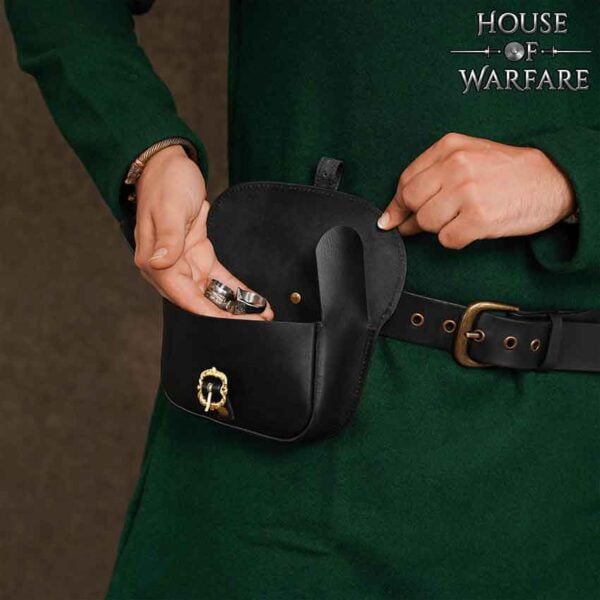 Small Merchant Pouch - Black