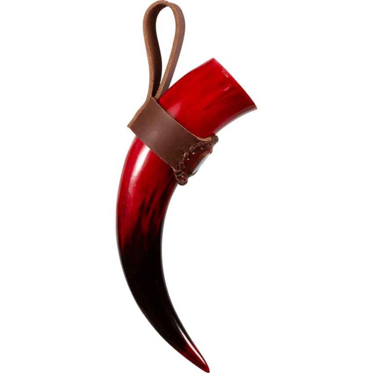 Inge Drinking Horn with Holder