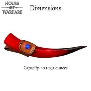 Inge Drinking Horn with Holder