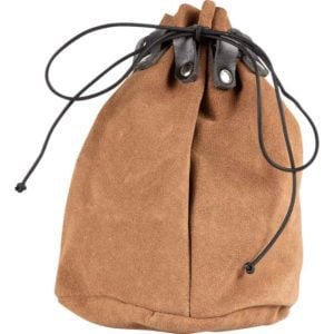 Large Drawstring Medieval Pouch
