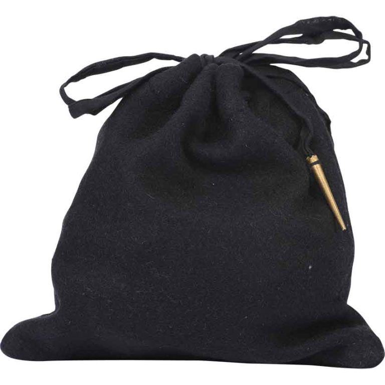 Wool Drawstring Pouch