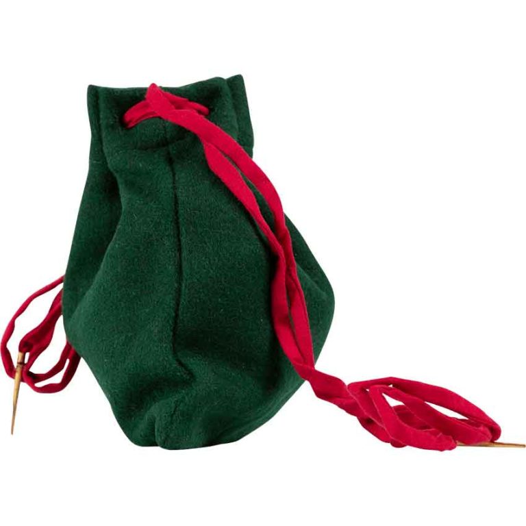 Wool Drawstring Pouch