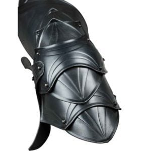 Blackened Dragomir Leg Guards