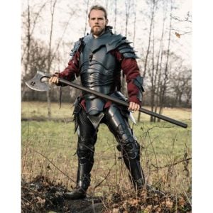 Blackened Dragomir Spaulders