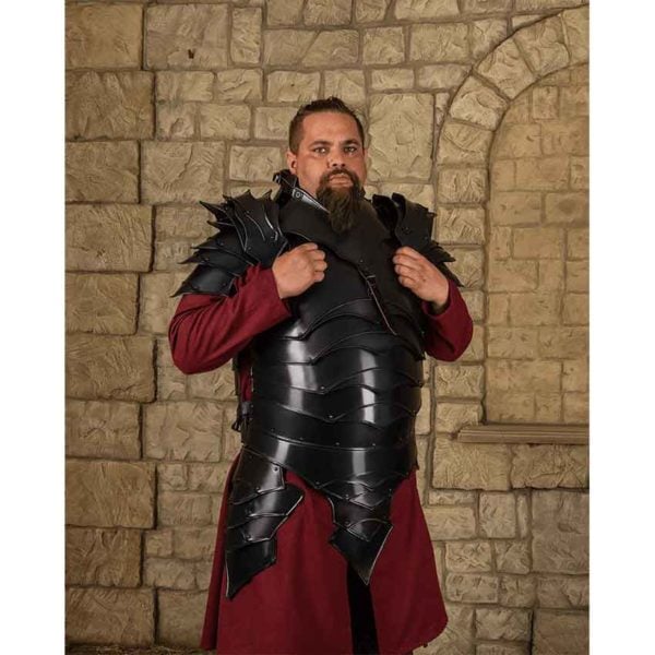Blackened Rikomer Armour Belt