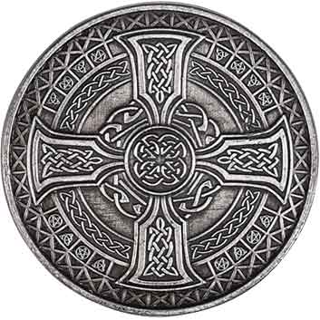 Set of 10 Silver Earth LARP Coins