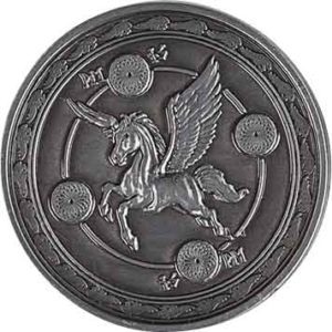 Set of 10 Silver Air LARP Coins
