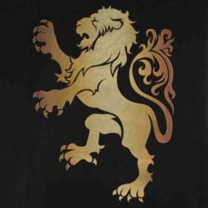 Rampant Lion Banner