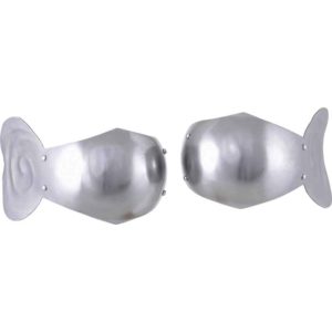 Elegant Knightly Steel Elbow Cops