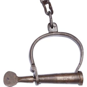 Medieval Legcuffs with Chain