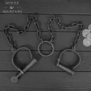 Medieval Legcuffs with Chain
