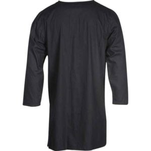 Mens Long Sleeve Viking Undertunic - Black