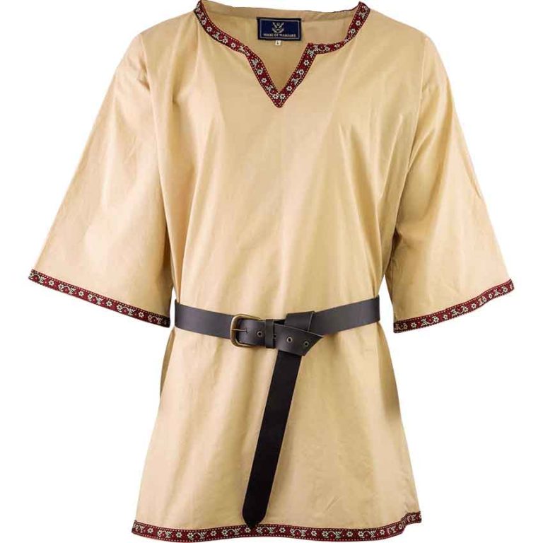 Embroidered Viking Tunic - HW-701397 - Medieval Collectibles
