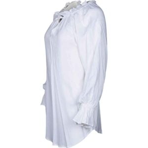 Ladies Pirate Blouse - White