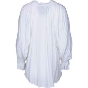 Ladies Pirate Blouse - White