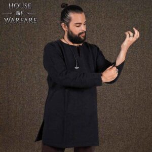 Long Sleeve Viking Tunic - Black