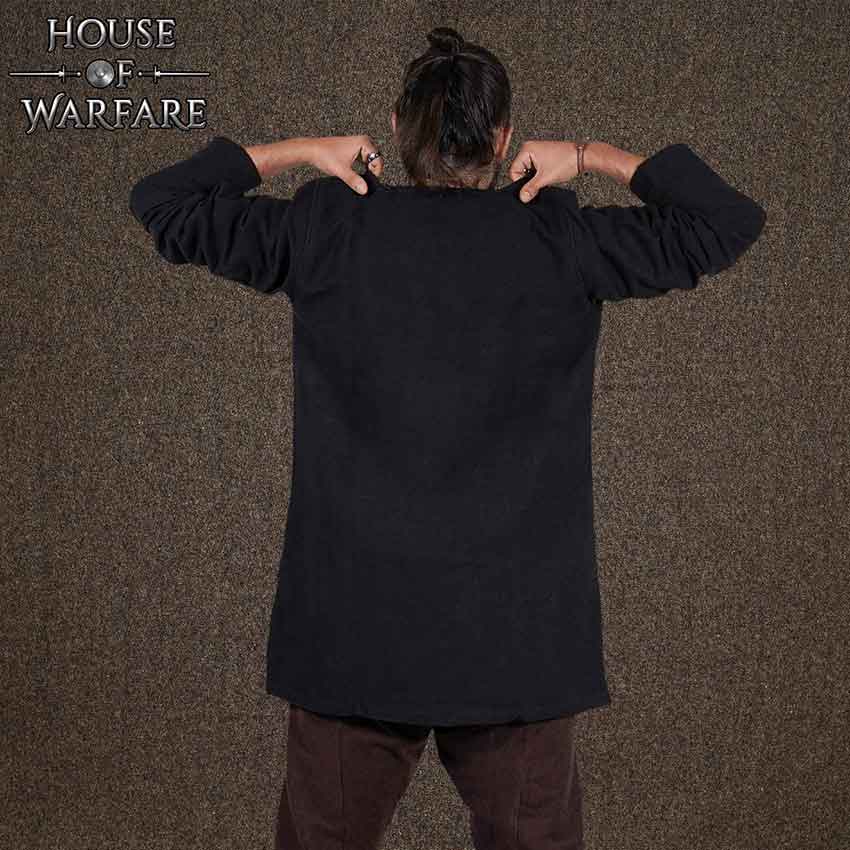 Long Sleeve Viking Tunic - Black