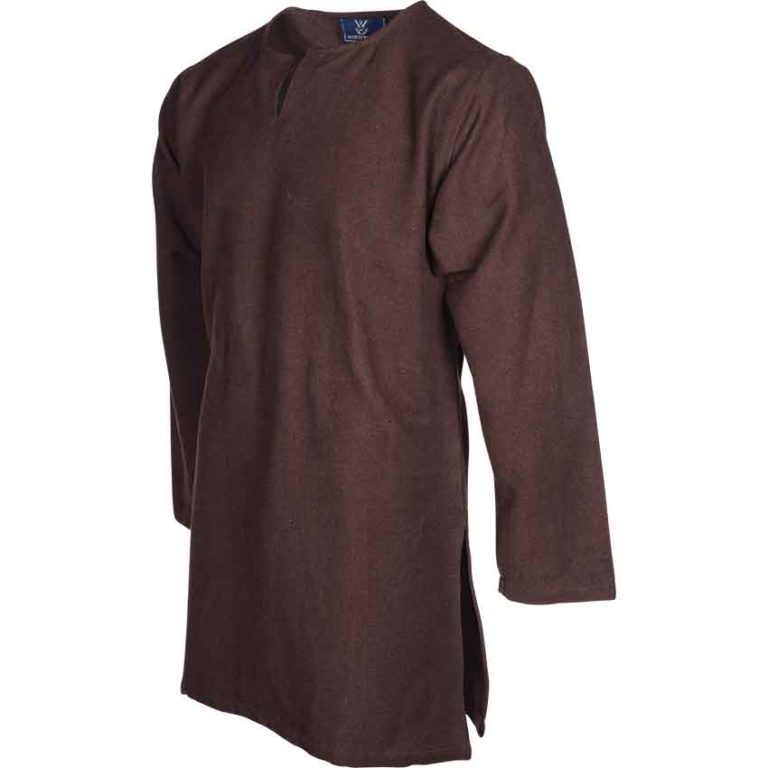 Long Sleeve Viking Tunic - Brown