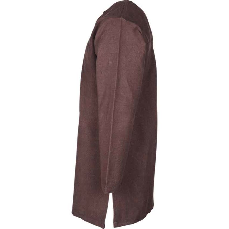 Long Sleeve Viking Tunic - Brown