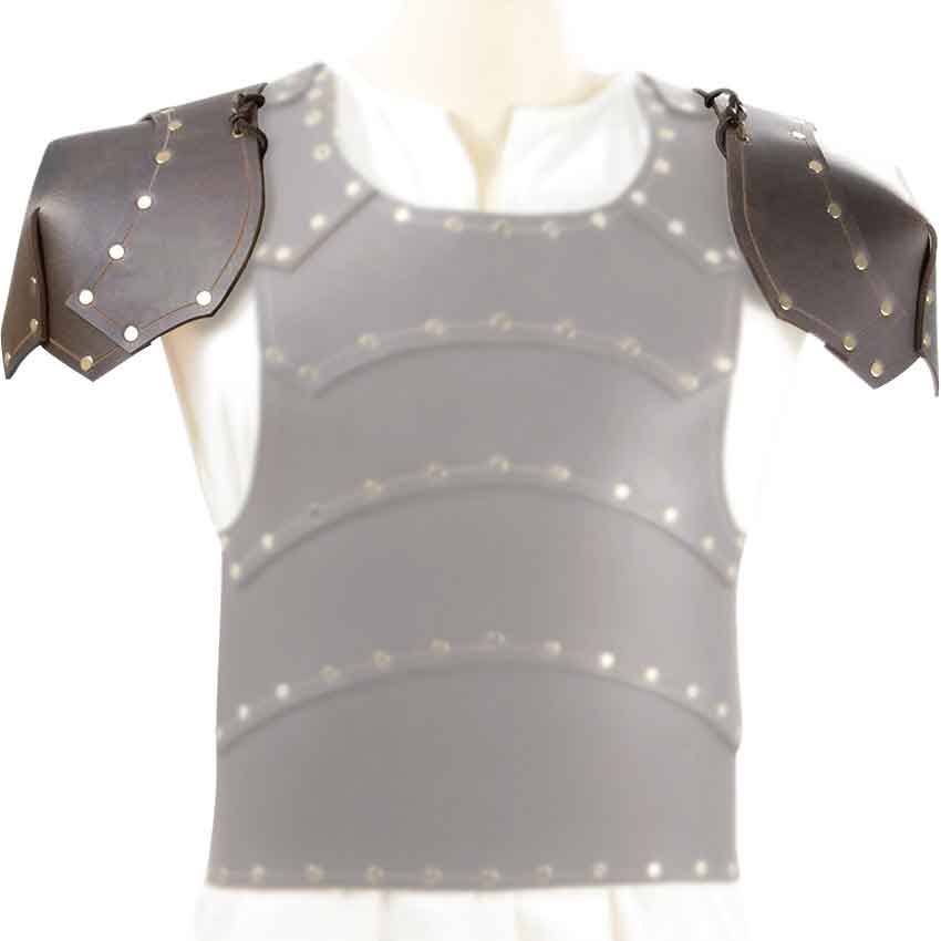 Baudouin Leather Pauldrons