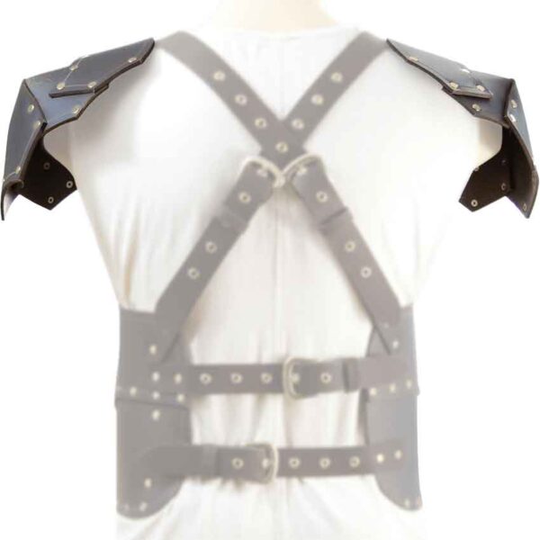 Baudouin Leather Pauldrons
