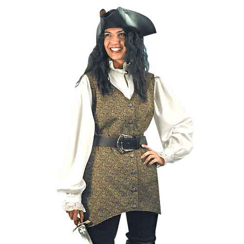 Mary Read Pirate Vest