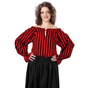 Anne Bonney Striped Blouse