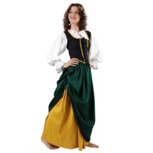 Double-Layer Medieval Skirt