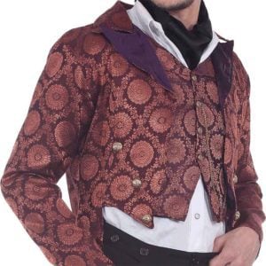 Steampunk Opera Brocade Tailcoat