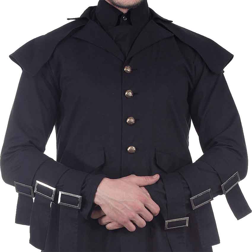 Thinkers Clothing Men's Steampunk Double Breasted Coat
