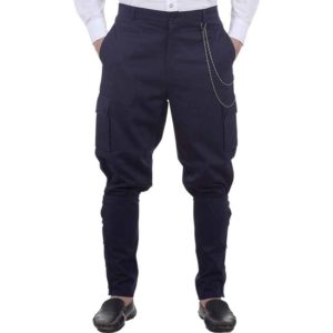 Blue Airship Steampunk Trousers