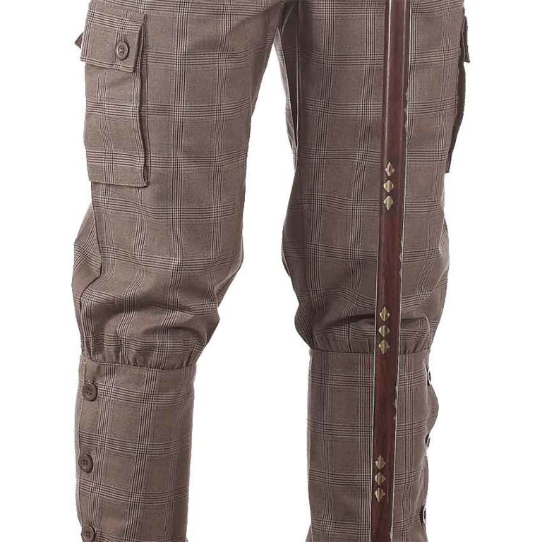 Checkered Airship Steampunk Trousers