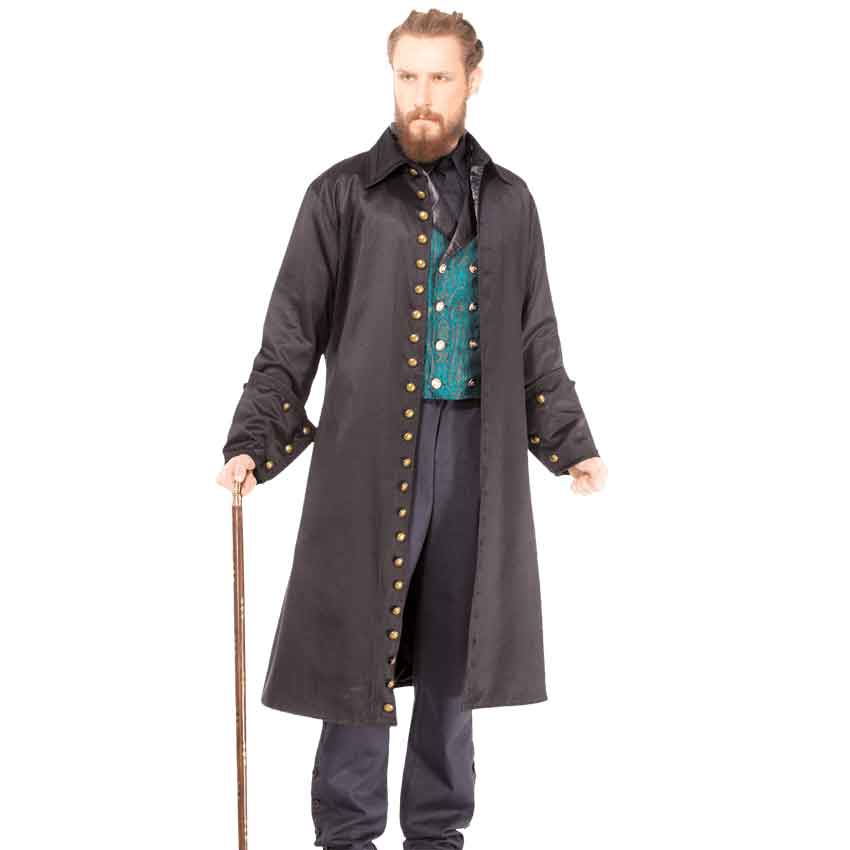 Black Vampire Coat - DC1413 - Medieval Collectibles