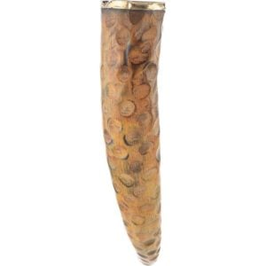 Rippled Drinking Horn